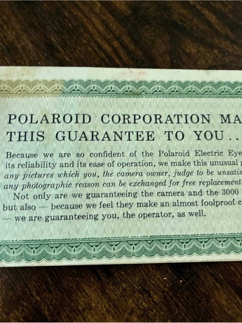 Polaroid Vintage Model 900 Electic Eye Land Camera Set w/ Leather Carrying Case